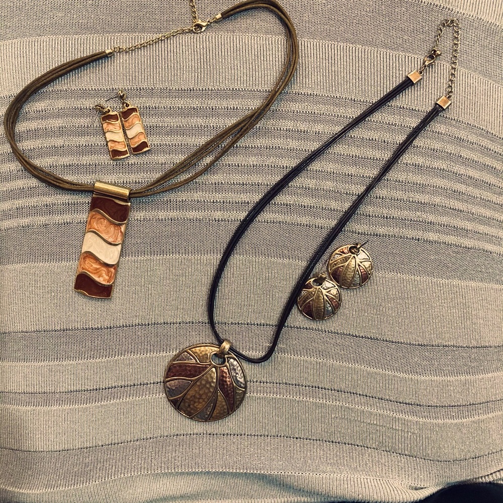 Necklaces and Earrings
